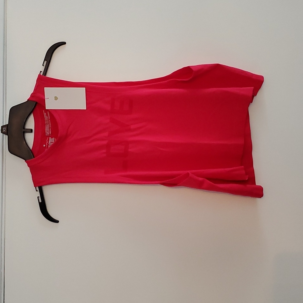 Victoria's Secret Pink Spiritual Gangster LOVED Active Tank, Size XS, Red - Picture 6 of 11